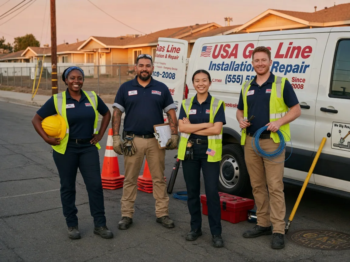 Gas Line Installation company in Woodland, CA